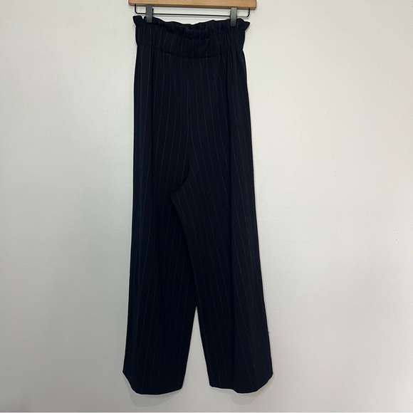 Ganni Women's Clark Pinstripe Trousers - Total Eclipse size 2 - Picture 2 of 8